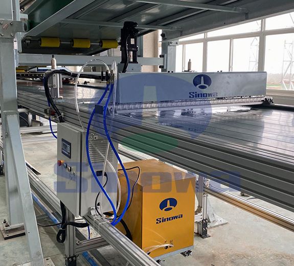 Large Wave Sandwich Panel Machine,Sinowa