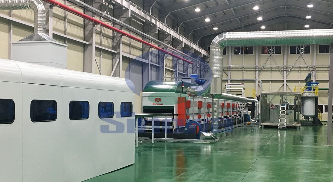 Phenolic Air Duct Panel Line In China