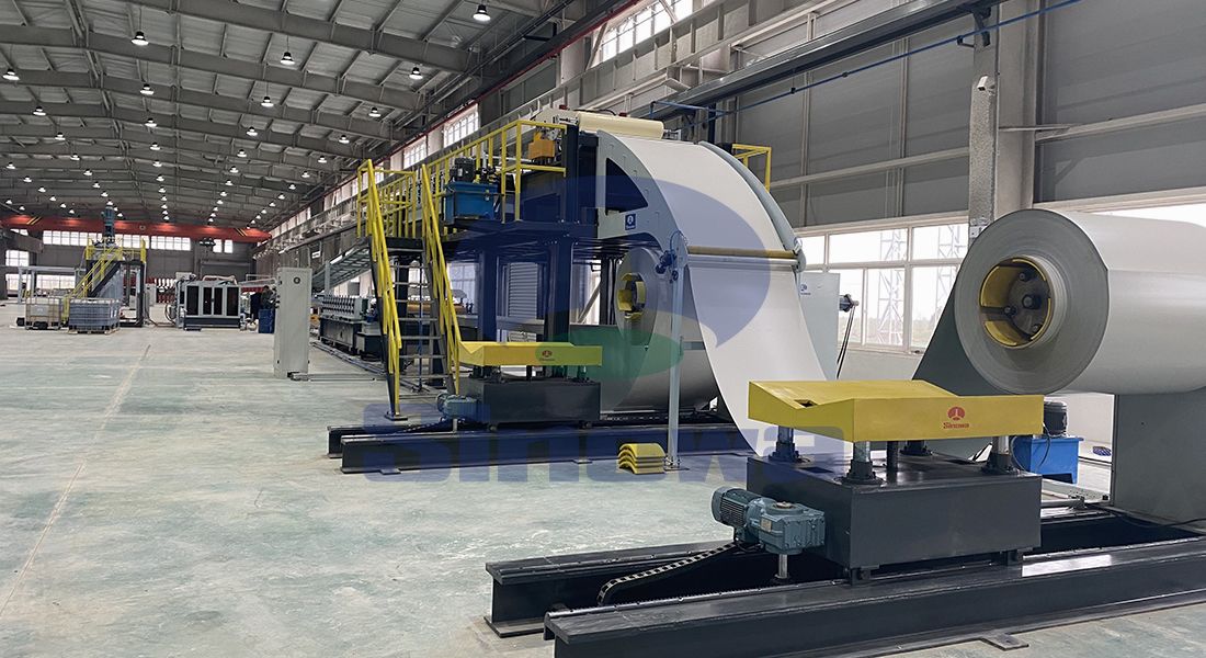 Corrugated Sandwich Panel Machine