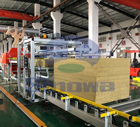 PU Colored Steel Rock Wool Sandwich Panel Machine,Sinowa